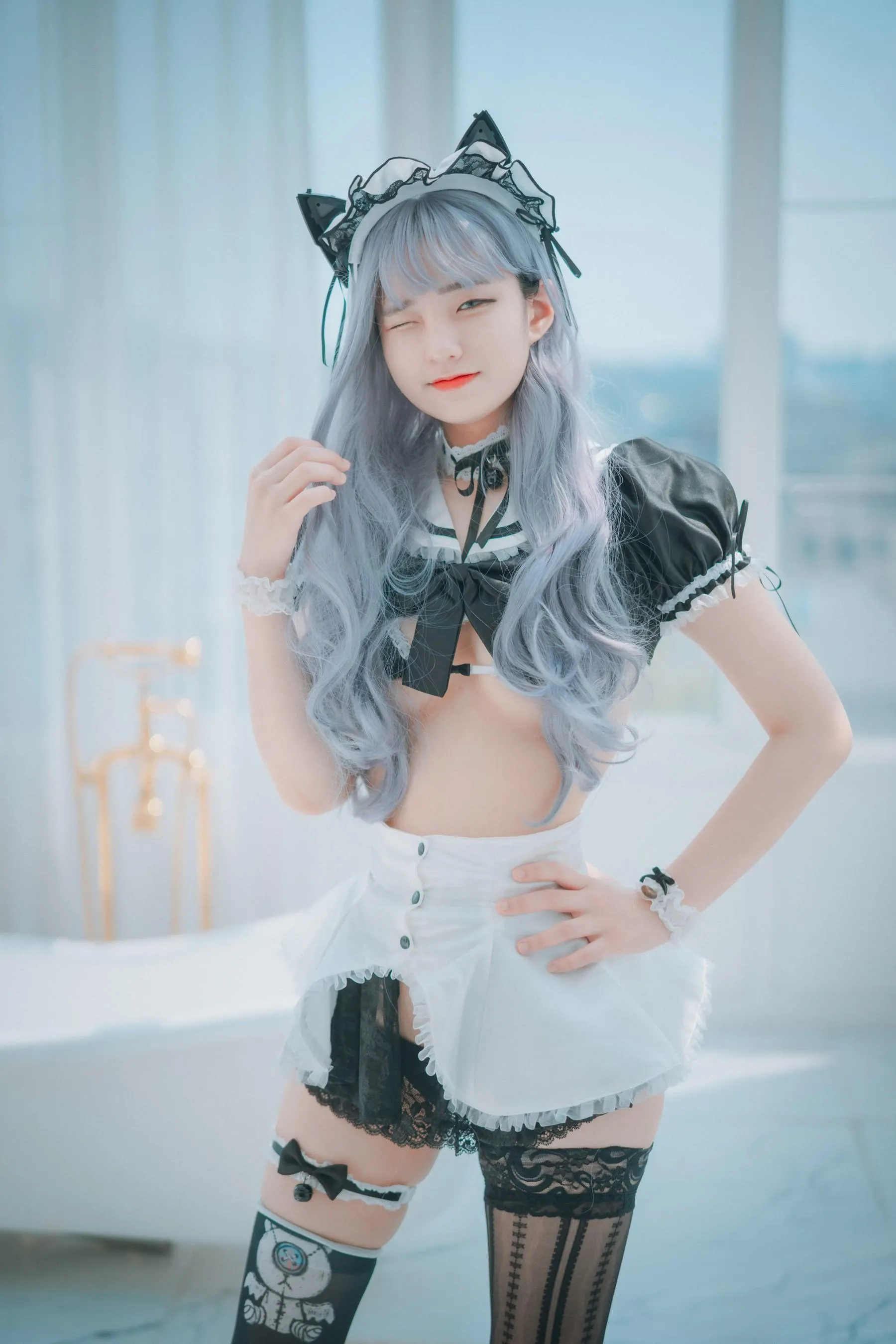 Jenny 정제니 – NO.29 Maid Mansion Nº2 [202P]插图6